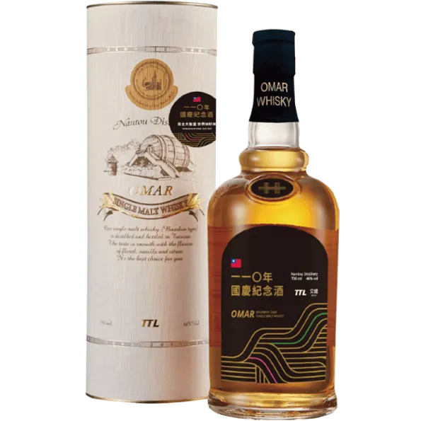 OMAR 110年雙十國慶紀念版波本花香單一麥芽威士忌