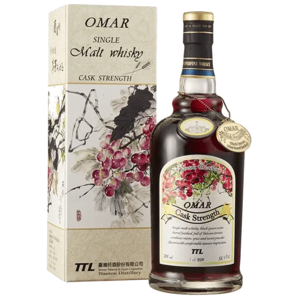 OMAR 原桶強度葡萄桶 單一麥芽威士忌(舊版)