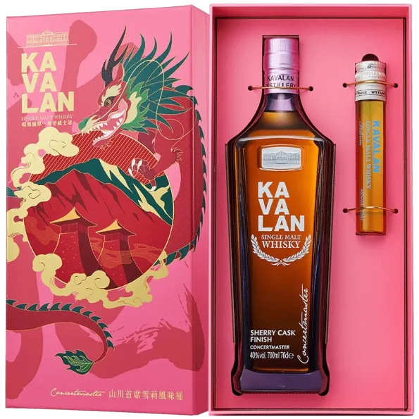 噶瑪蘭 山川首席雪莉風味桶 2024年威士忌禮盒