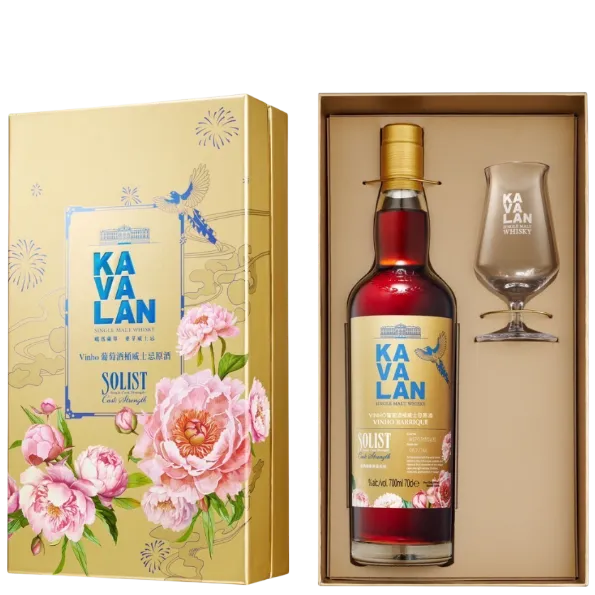 噶瑪蘭 經典獨奏 Vinho葡萄酒桶 2025年威士忌禮盒