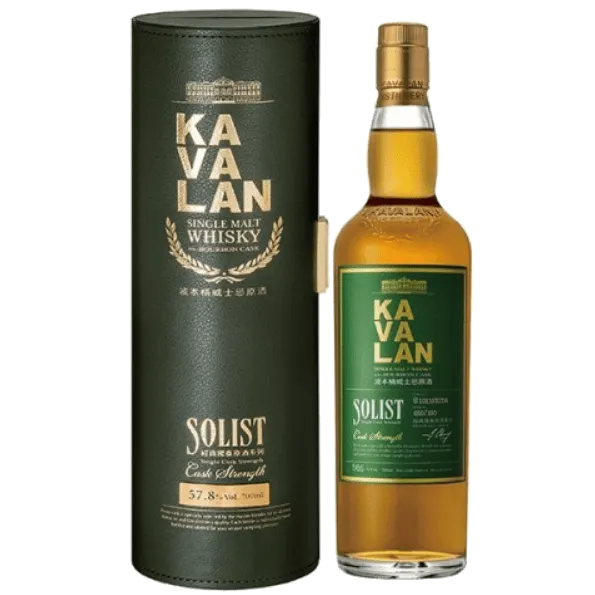 噶瑪蘭 經典獨奏波本桶原酒 單一麥芽威士忌(舊版圓筒)