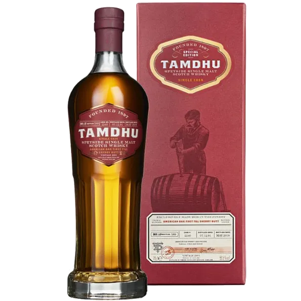 坦杜 2001年限量版美國橡木雪莉桶單一麥芽威士忌原酒
