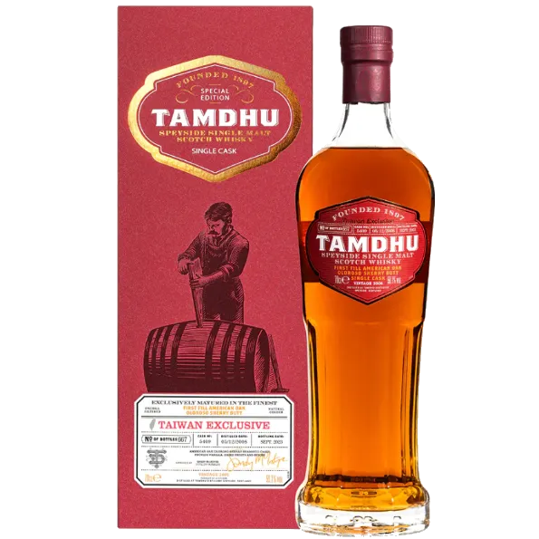 坦杜 2008年美洲橡木雪莉單桶 NO.5409 台灣限定版