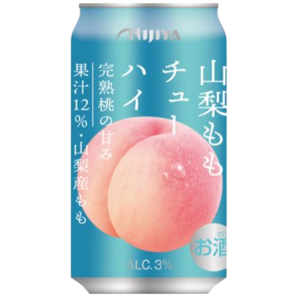 日本NIJIYA 山梨水蜜桃調酒