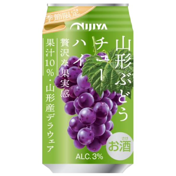 日本NIJIYA 山形珍珠葡萄調酒