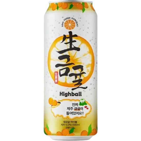 韓國真果實濟州金桔Highball