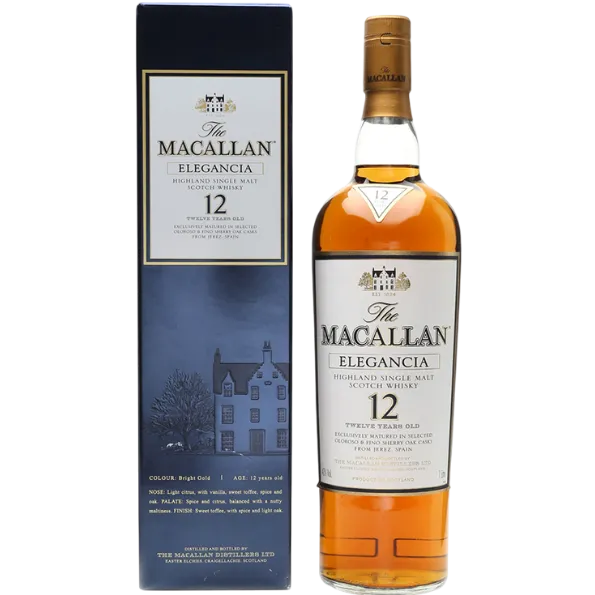 (福利品)麥卡倫12年 ELEGANCIA 1750ml