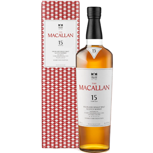 麥卡倫雙雪莉桶15年單一麥芽威士忌2025年