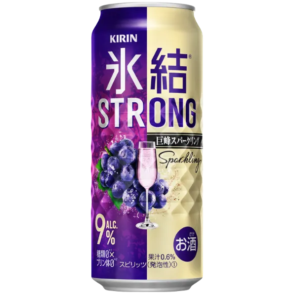 派對聚會|買酒 就要買可以開心盡興的 - 推薦購買酒款 - 麒麟 冰結STRONG調酒 華麗巨峰葡萄易開罐