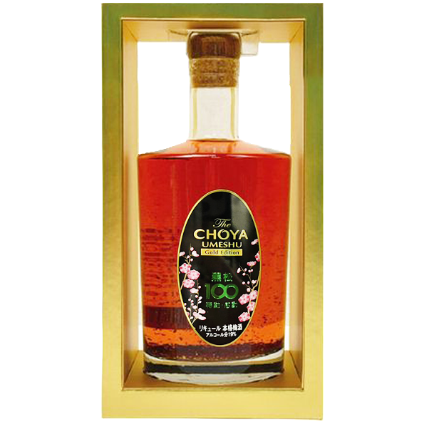 CHOYA 黑松100週年紀念金箔梅酒