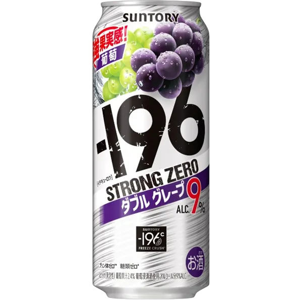 三得利 -196°C 強冽 雙重葡萄啤酒 500ml (24入)