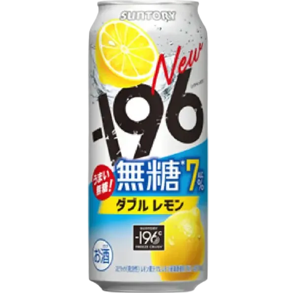 三得利 -196°C 無糖－雙重檸檬 500ml (24入)
