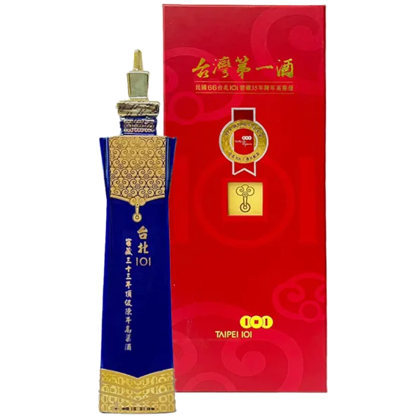 馬祖酒廠 台北101 窖藏33年 頂級陳年高粱酒 (舊版2011年版)
